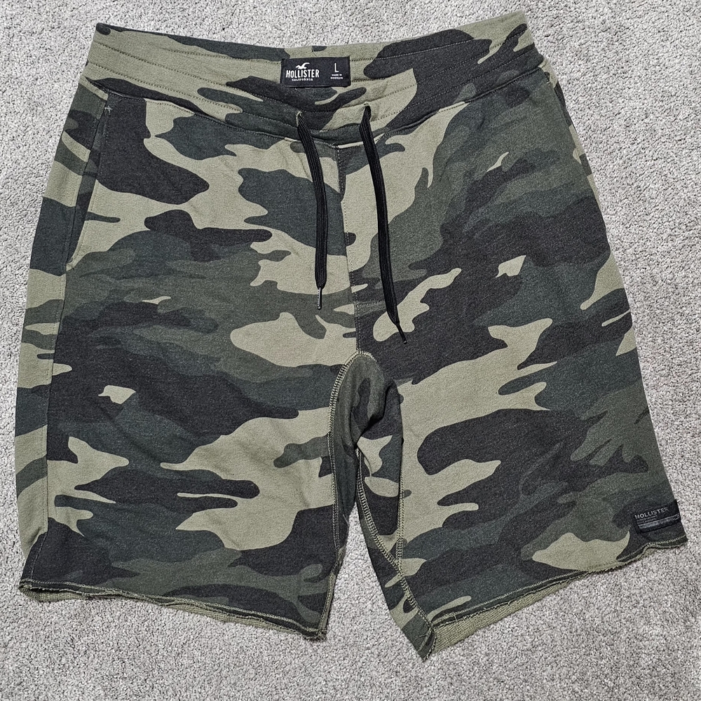 Hollister Camo Print Shorts
